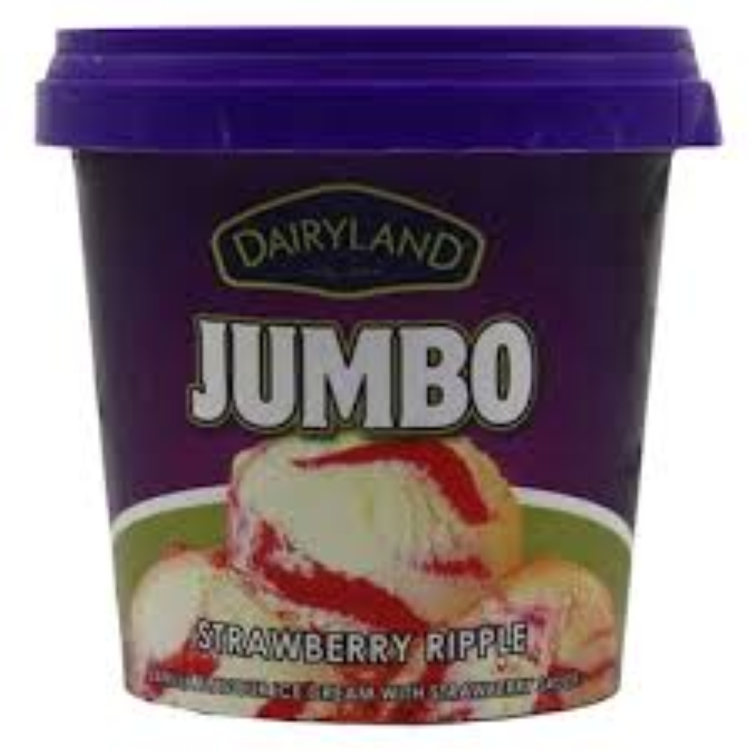 DAIRYLAND JUMBO STRAW RIPPLE 175ML